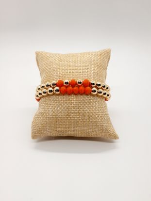 Picture of Orange bracelets set of 2