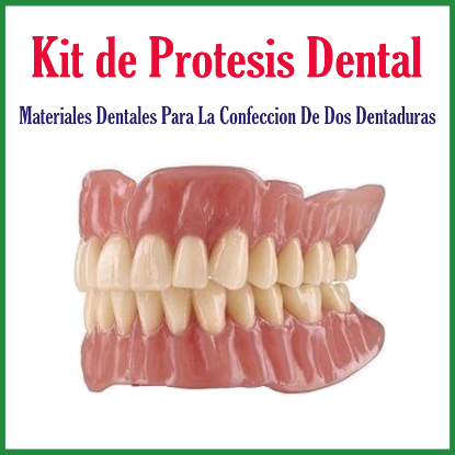 Materiales Dentales Para La Confeccion De Dos Dentaduras