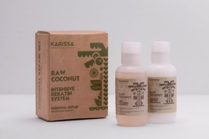 Picture of Karissa Coconut Intensive Keratin System + Deep Cleansing Shampoo 8oz 