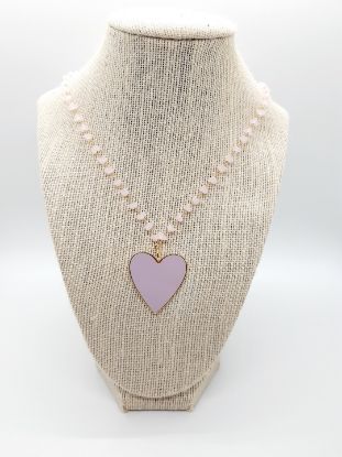 Picture of Lila Heart necklace