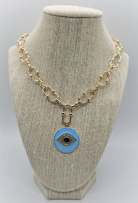 Picture of Evil eye chain necklace