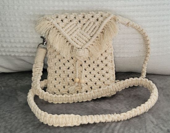 Picture of Small Boho Bag by Glad'sMakrame
