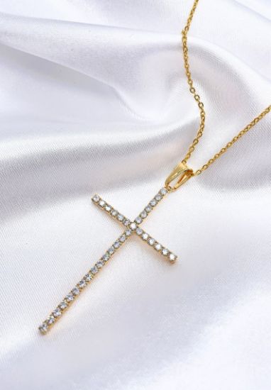 Picture of Large Cross Necklace