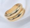 Picture of Double Dome Gold Ring