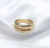 Picture of Double Dome Gold Ring