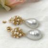 Picture of Teardrop pearl earrings