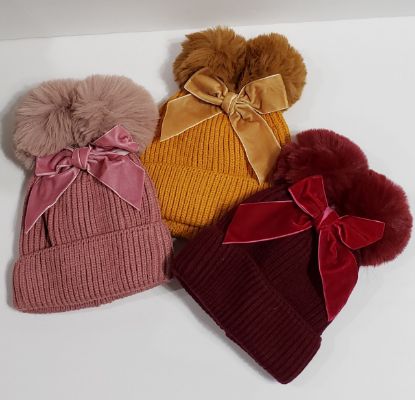 Picture of Knitted hats for girls