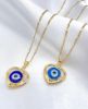 Picture of Evil Eye Heart Necklace