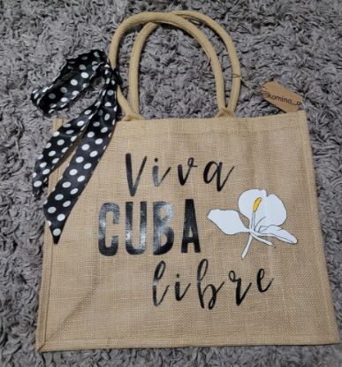 Picture of Jute bags Viva Cuba Libre