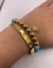 Picture of Golden Turquoise bracelet