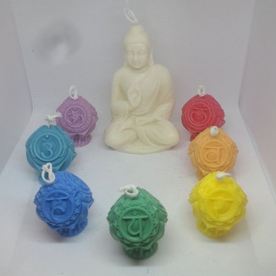 Picture of Chakra candle set