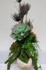 Picture of Artificial Floral Arrangement Centerpiece  Home Fake Tropical Flowers Cactus and Succulents  Artificial Plants for Home Decor Gift for Woman