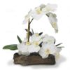 Picture of Artificial Orchids Centerpiece in Resin Pot simulating a Branch of a Tree  Orchid Floral Arrangement Artificial, Fake  Orchids Arrangements