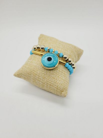 Picture of Evil eye bracelet set of 2 by Anna Sunshine Accessories