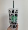 Picture of Bad Bunny Starbucks Cold Cup 24oz By TheDailyCo.