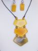 Tagua Necklace Yellow