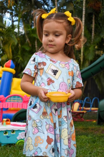 Picture of Yummy Yummy Snacks Dress By Arly's Shop