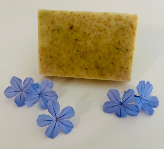 Picture of Handmade Jasmine Exfoliating Soap By Sunflower Beauty Creations
