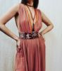 Picture of Azize Dress  with Kilim belt by Kamal Hidraya