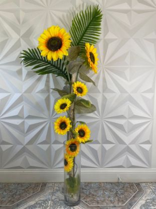 Picture of Cilindro con girasoles artificiales by Laly's Creations