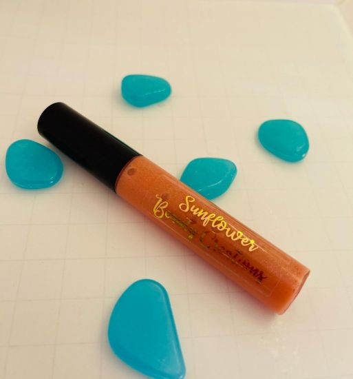 Picture of Hot Cocoa Lipgloss by Sunflower beauty creations