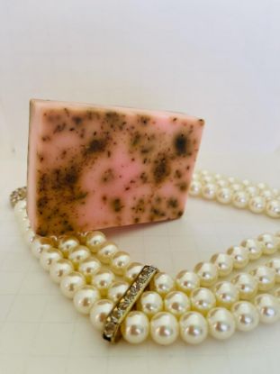 Picture of Handmade Rose Exfoliating Soap By Sunflower Beauty Creations