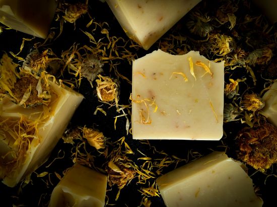 Picture of Calendula and Lemongrass Vegan Soap by Cayetana Handcrafted