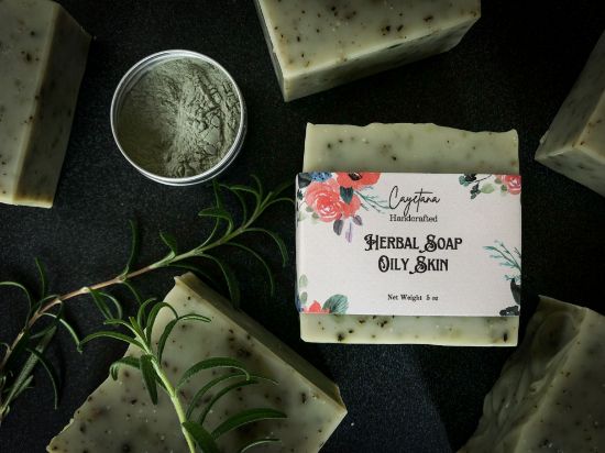 Picture of Vegan Herbal Soap for Oily Skin by Cayetana Handcrafted