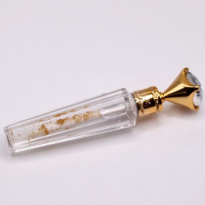 Picture of CUSTOM LIPGLOSS CLEAR GOLD 24K GENUINE by MiaBettina Cosmetics 