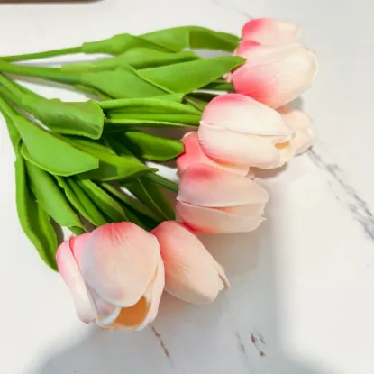 Picture of ARTIFICIAL PINK TULIPS  by DIFANCY