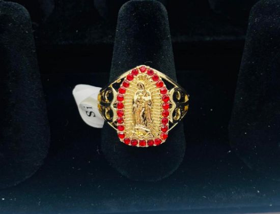 Picture of Guadalupe's virgen ring by Ida's Inspiring Jewerly