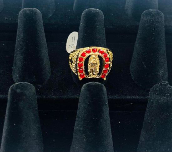Picture of Men Guadalupe's ring by Ida's Inspiring Jewerly