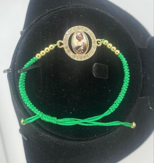 Picture of Adjustable San Judas bracelet by Ida's Inspiring Jewerly